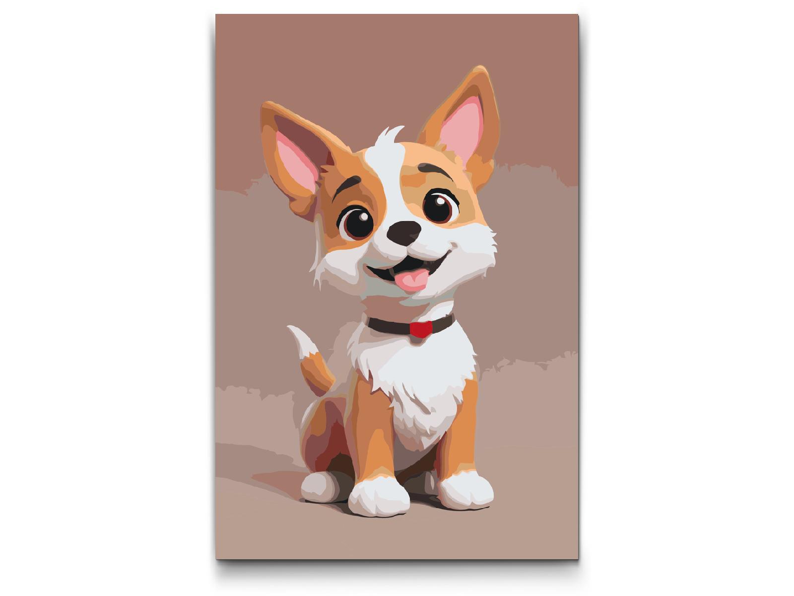 Painting by Numbers - Doggy für Kinder